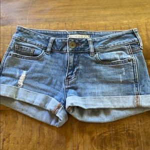 💙PACSUN - Bullhead Blue Denim Shorts Size 0